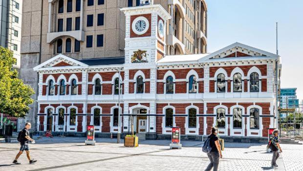 Beauty In The Cbd - 1Bed Free Parking Pool Leilighet Christchurch Eksteriør bilde